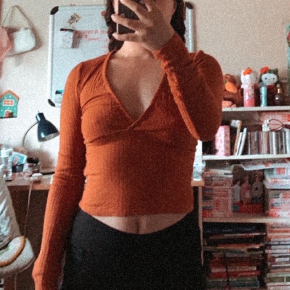 Burnt Orange Long Sleeve